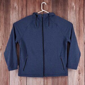 *Flaws Read Desc* Public Rec Mens XL Navy Blue Weekend Full Zip Hoodie Jacket